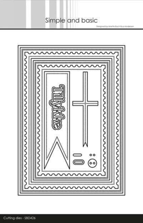 Simple and Basic die "Base frames - 12,7x17,8cm" SBD426