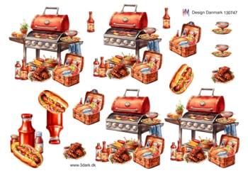 3D ark HM-design Grill og gillmad