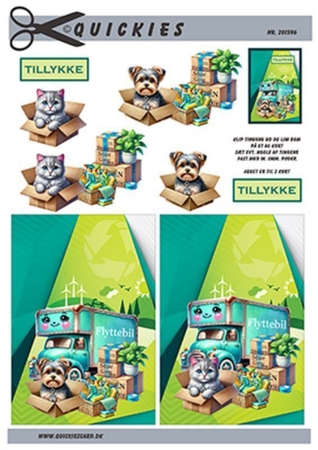 3D ark Quickies Flyttebil