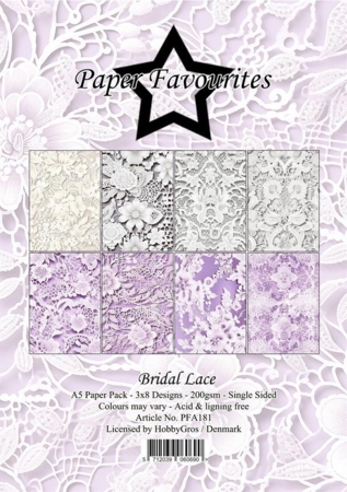 Paper Favourites Paper Pack "Bridal Lace" PFA181