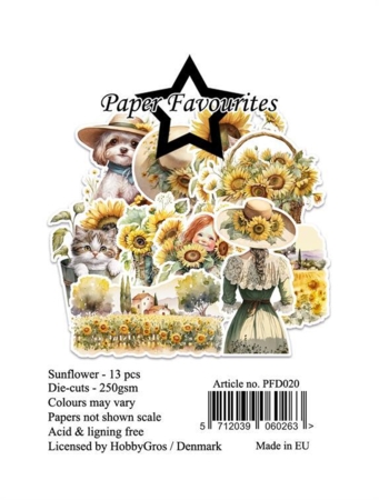 Paper Favourites Die-Cuts "Sunflower" PFD020