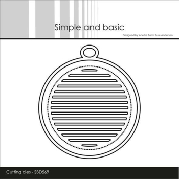 Simple and Basic die "All lined up - Round" SBD569