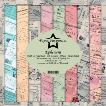 Paper Favourites Paper Pack "Ephemera" PF176