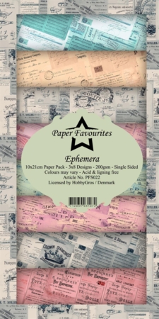 Paper Favourites Slim Card "Ephemera" PFS022