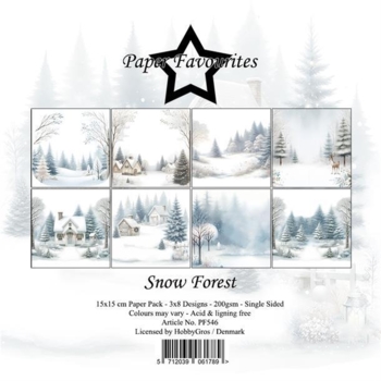 Paper Favourites Paper Pack "Snow Forest" PF546