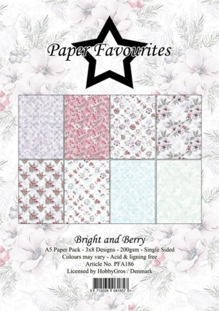 Paper Favourites Paper Pack "Bright and Berry" PFA186