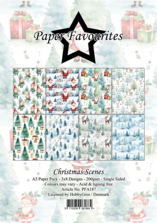 Paper Favourites Paper Pack "Christmas Scenes" PFA187
