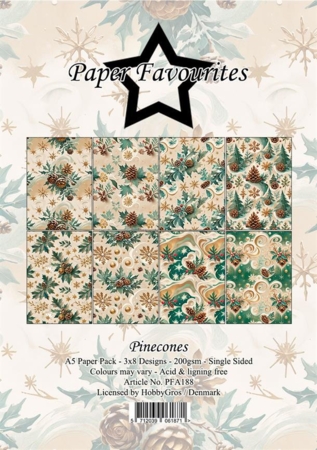 Paper Favourites Paper Pack "Pinecones" PFA188