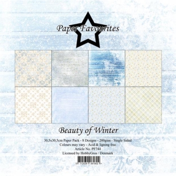 Paper Favourites Paper Pack "Beauty of Winter" PF744