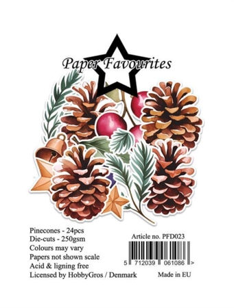 Paper Favourites Die-Cuts "Pinecones" PFD023