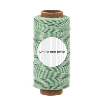 Simple and basic Polyester Thread 50m "Spring green" SBA707
