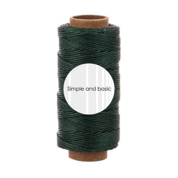 Simple and basic Polyester Thread 50m "Bottle green" SBA710