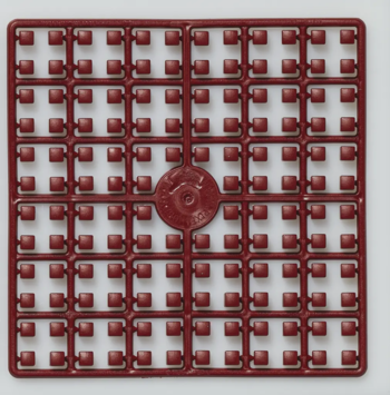Pixelhobby perler rødbrun 126