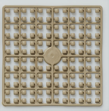 Pixelhobby perler mørk creme, brun 227