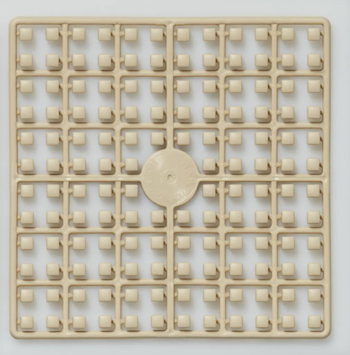 Pixelhobby perler lys beige, brun 233