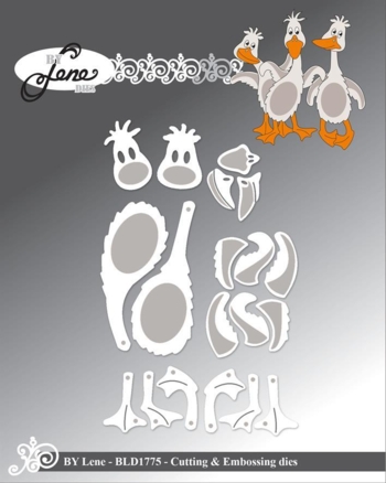 BY Lene Dies "Ducks" BLD1775 udsolgt
