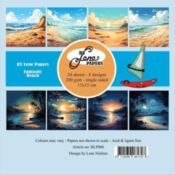 BY Lene Paperpad "Fantastic Beach" BLP066