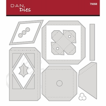 Dan Dies Lanterne,  14,5 x 7,5 x 7,5cm, Stor