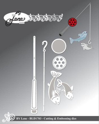 BY Lene Dies "Fishing Rod" BLD1783