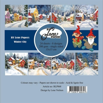 BY Lene Paperpad "Winter City" BLP068