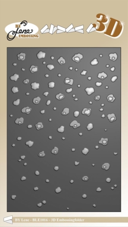 By Lene 3D Embossingfolder "Snow" BLE1016