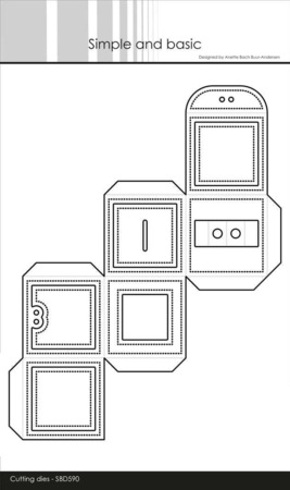 Simple and Basic die "Square box" SBD590