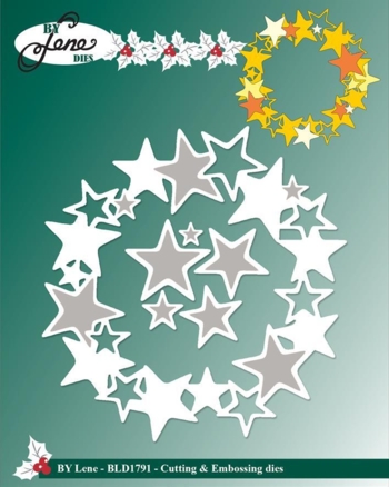 BY Lene Dies "Star Wreath" BLD1791
