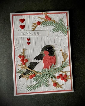 BY Lene Dies "Christmas Robin" BLD1795