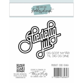 Dies Made With Love Glædelig Jul Script