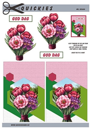 3D ark HM-design Blomsterbuket
