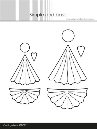 Simple and Basic die "Angels #1" SBD579