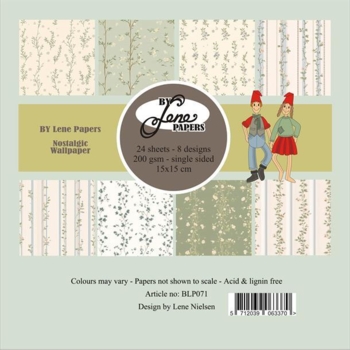 BY Lene Paperpad "Nostalgic Wallpaper" BLP071