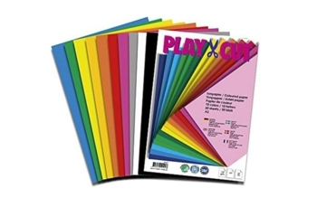 PLAYCUT Karton A5 220g. 50ark. ass.