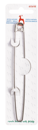 Pony maskeholder 13,8cm 8,00mm metal 60618