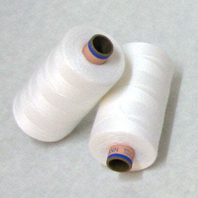 Perletråd SABA 50 hvid, 500m, 1 rul