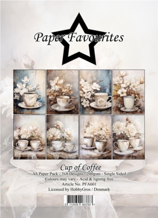 Paper Favourites Paper Pack "Cup of Coffee" PFA601
