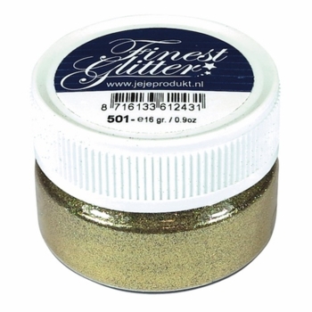 Glitter drys fint guld 16gram