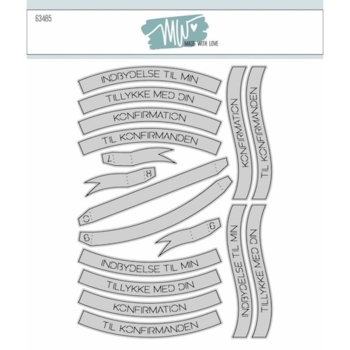 Dies Made With Love Konfirmation banners