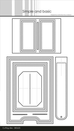 Simple and Basic die "Pop-up Giftcardholder " SBD625