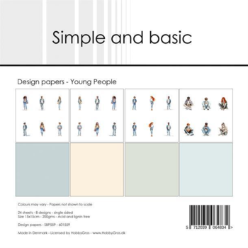 Simple and Basic Design Papers "Young People" SBP559
