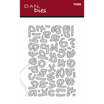 Dan Dies Graffiti alfabet - Stort