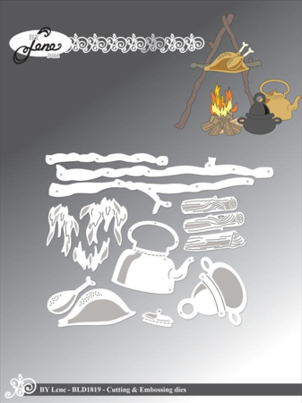 BY Lene Dies "Accessories for #BLD1816" BLD1819
