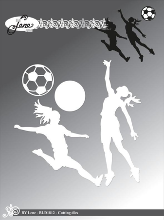 BY Lene Dies "Girl Silhouette" BLD1812