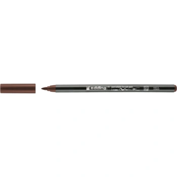 EDDING 4200 Porcelænstusser, 1-4mm brun