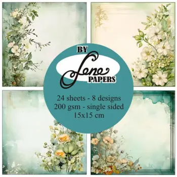 BY Lene Paperpad "Soft Flowers" BLP075