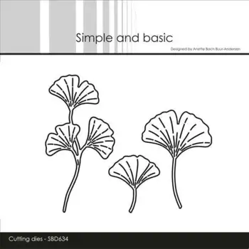 Simple and Basic die "Ginkgo leaves" SBD634