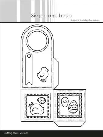 Simple and Basic die "Easter basket" SBD636