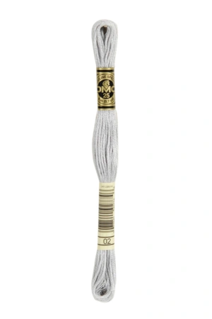 Mouliné Spécial, lys grå 02, 8m