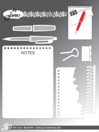 BY Lene Dies "Notepad" BLD1830