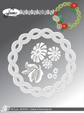 BY Lene Dies "Flower Wreath" BLD1829